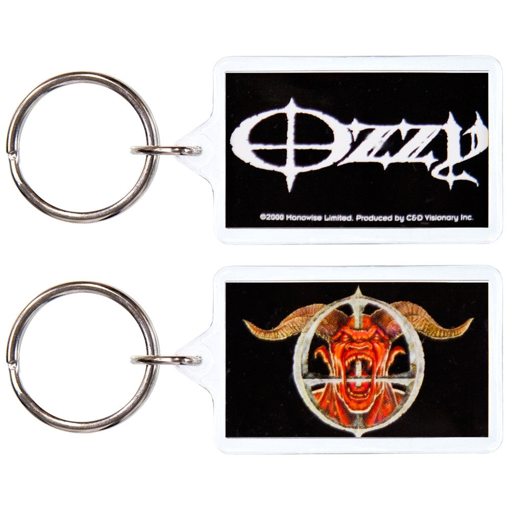 Ozzy Osbourne - Devil Head Keychain Keychains Old Glory   