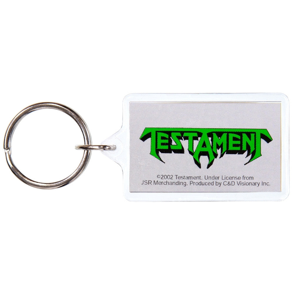 Testament - Logo Keychain Keychains Old Glory   