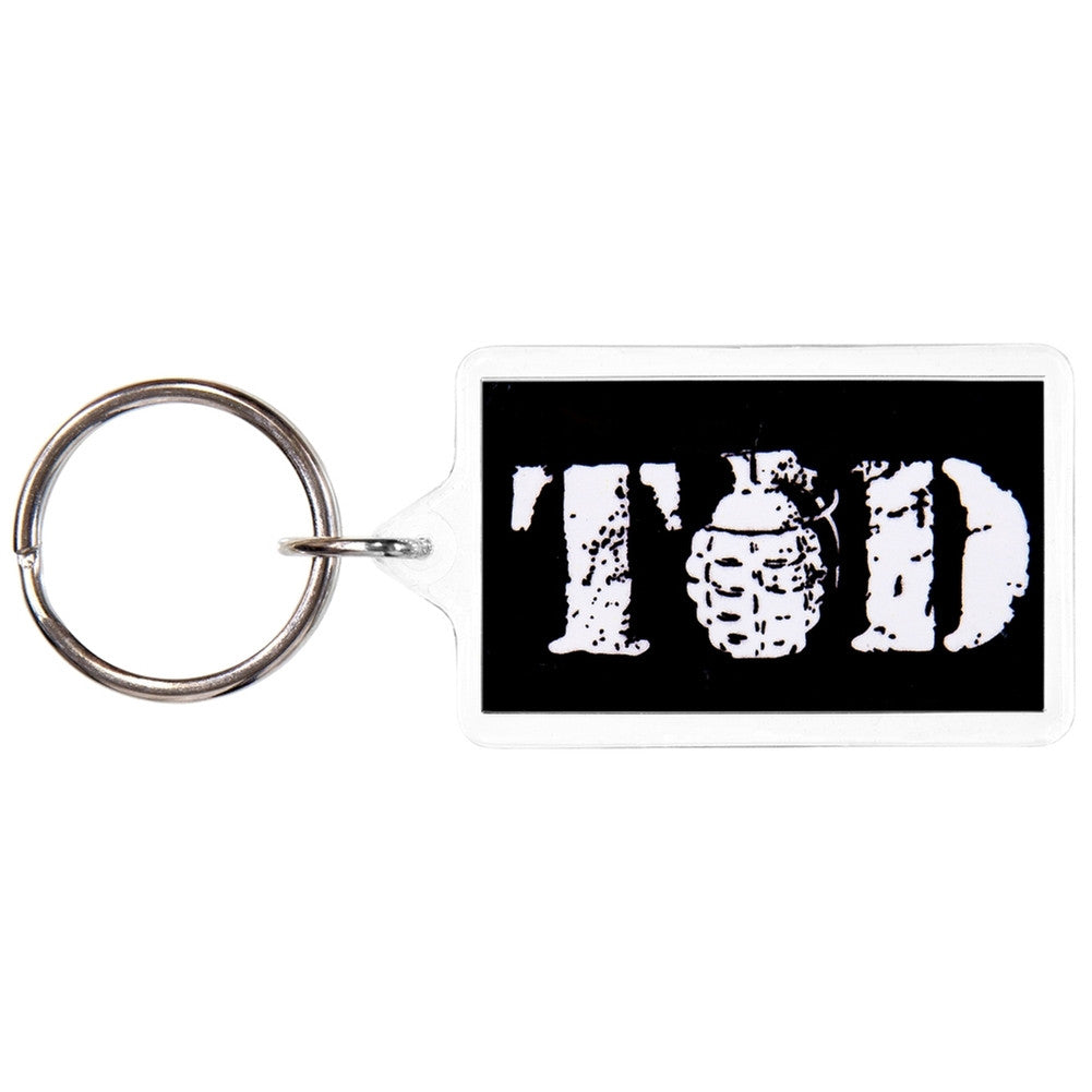 Throwdown - Skulls & Grenades Keychain Keychains Old Glory   