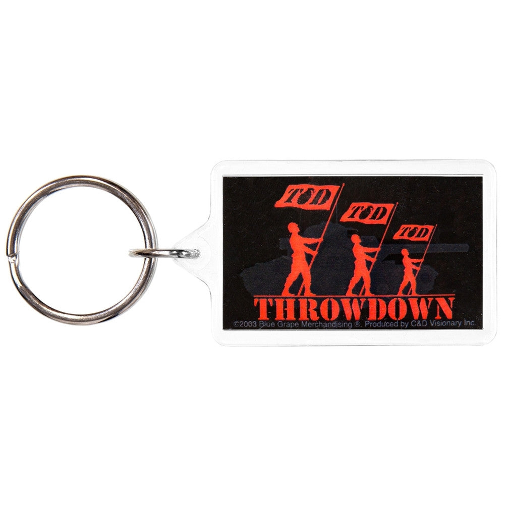 Throwdown - Soldier Red Keychain Keychains Old Glory   