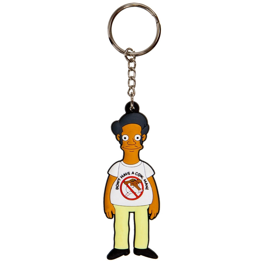 Simpsons - Apu Cow 3D Keychain Keychains Old Glory   