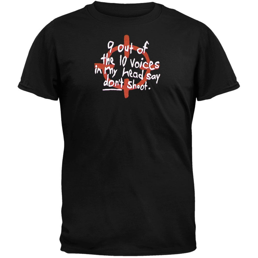 Don't Shoot T-Shirt Men's T-Shirts Parody 2XL Black