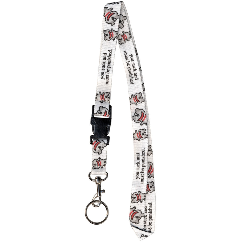 Dog Of Glee - Punished Lanyard Lanyards Old Glory   