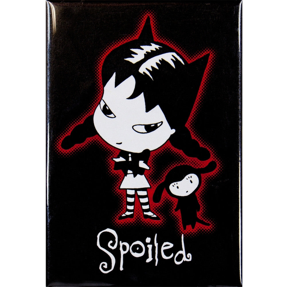 Sugar Hiccup - Spoiled Black Magnet Refrigerator Magnets Old Glory   