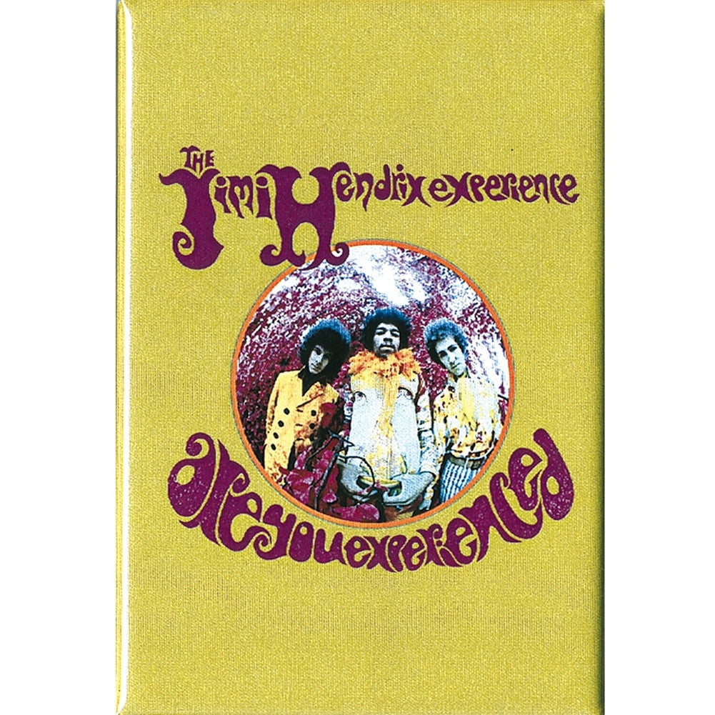 Jimi Hendrix - Are You Experienced Magnet Refrigerator Magnets Old Glory OS Yellow 