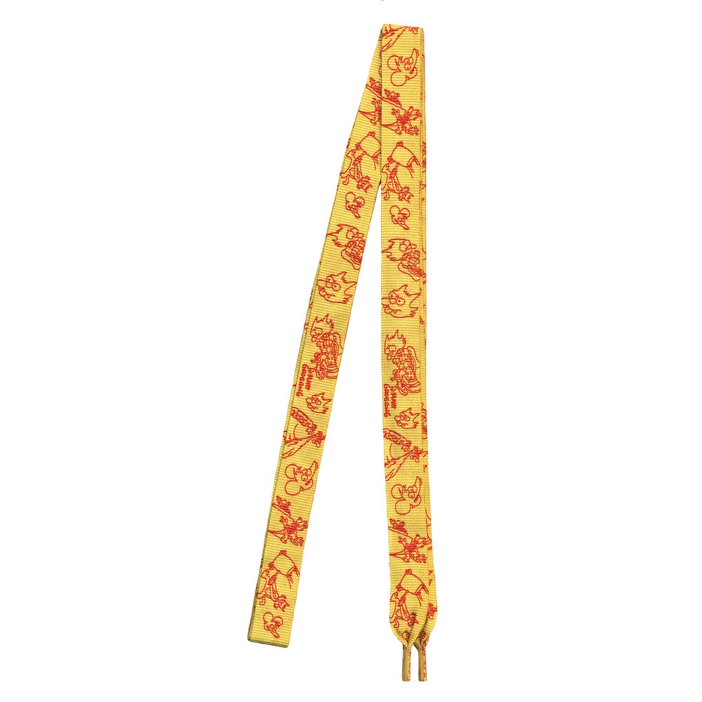 Simpsons - Itchy & Scratchy Duotone Shoelaces Shoelaces Old Glory   