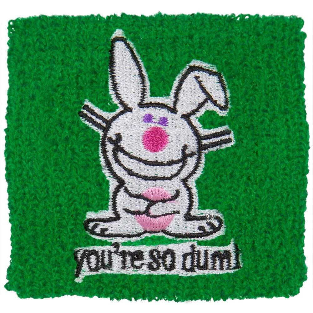 Happy Bunny - So Dumb Wristband Wristbands Old Glory   