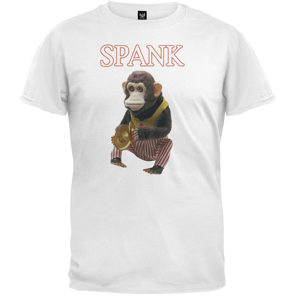 Spank The Monkey! T-Shirt Men's T-Shirts Parody XL White 