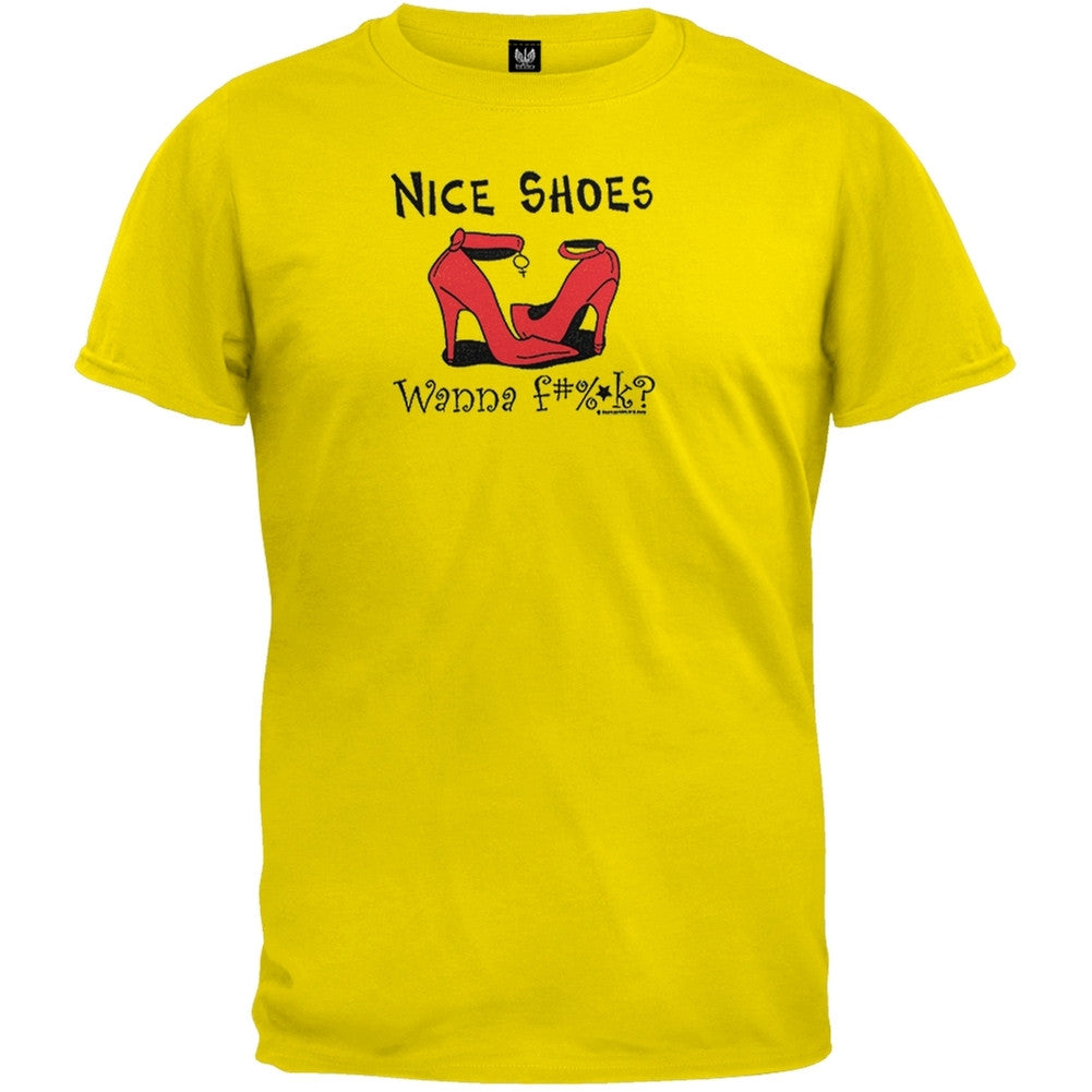 Nice Shoes II Wanna f#%*K - T-Shirt Men's T-Shirts Old Glory   