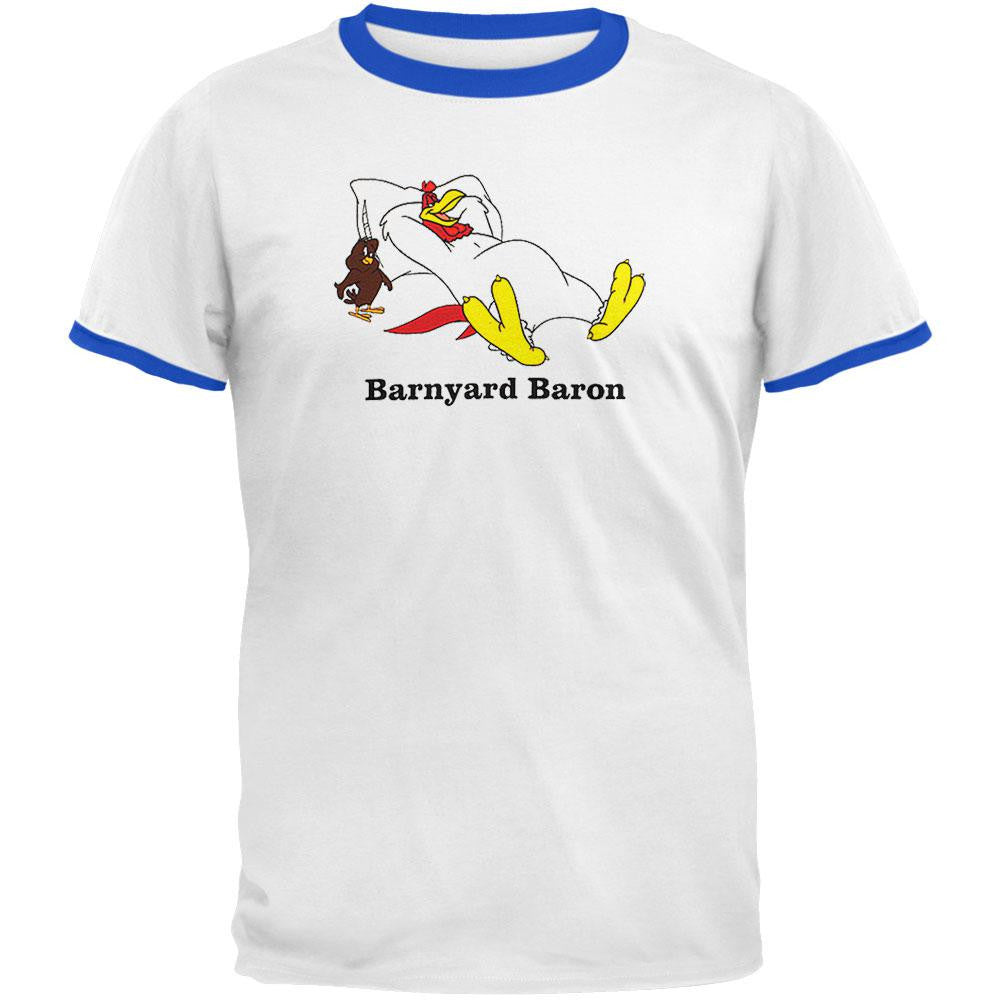 Looney Tunes - Baron Ringer T-Shirt Men's T-Shirts Looney Tunes MD White 