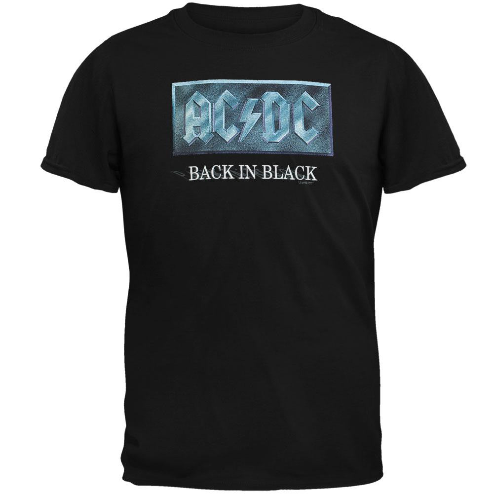 AC/DC - Back In Black T-Shirt Men's T-Shirts AC/DC SM Black 