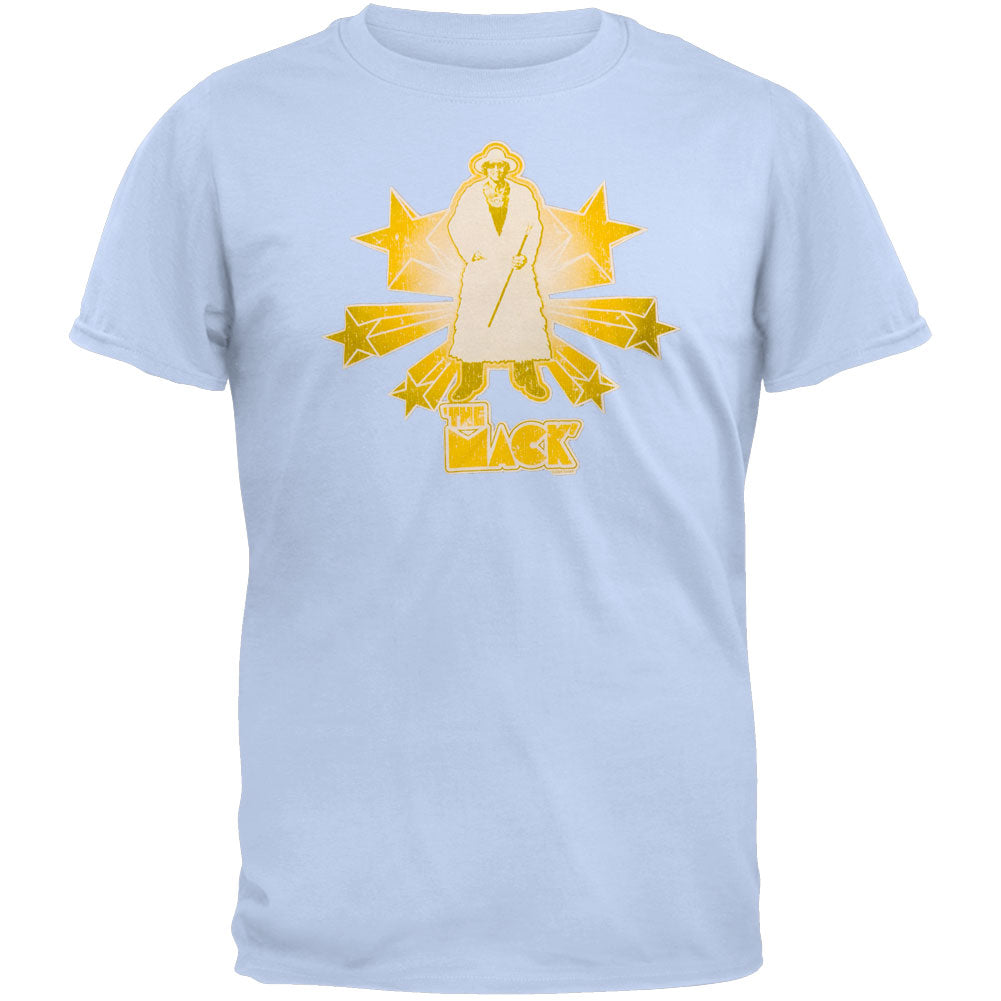 The Mack - Mack Stars T-Shirt Men's T-Shirts The Mack (movie) LG Light Blue 
