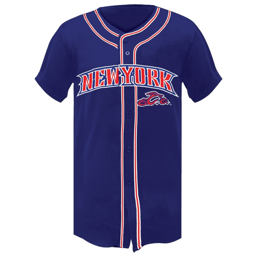 Orange County Choppers - Big New York OCC Premium Baseball Jersey Men's Baseball Jerseys Orange County Choppers