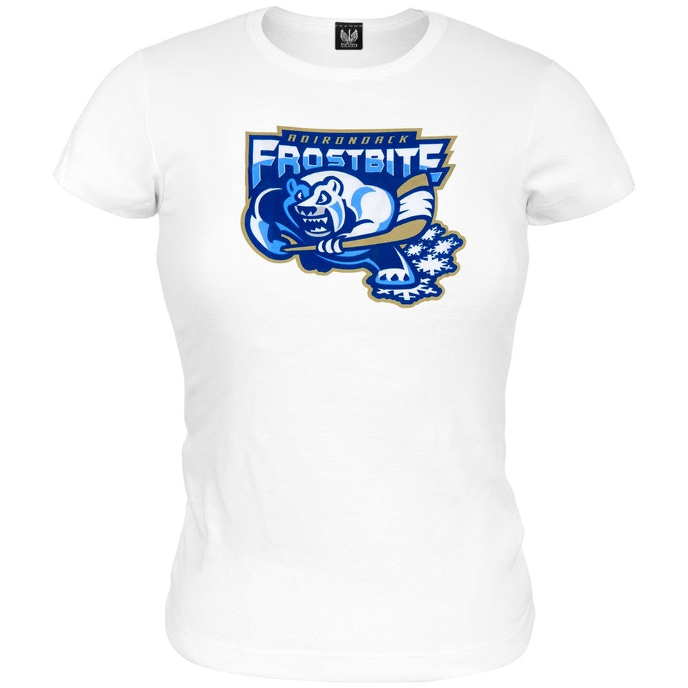 Adirondack- Frostbite Juniors Babydoll T-Shirt Juniors Babydolls Adirondack Frostbite   