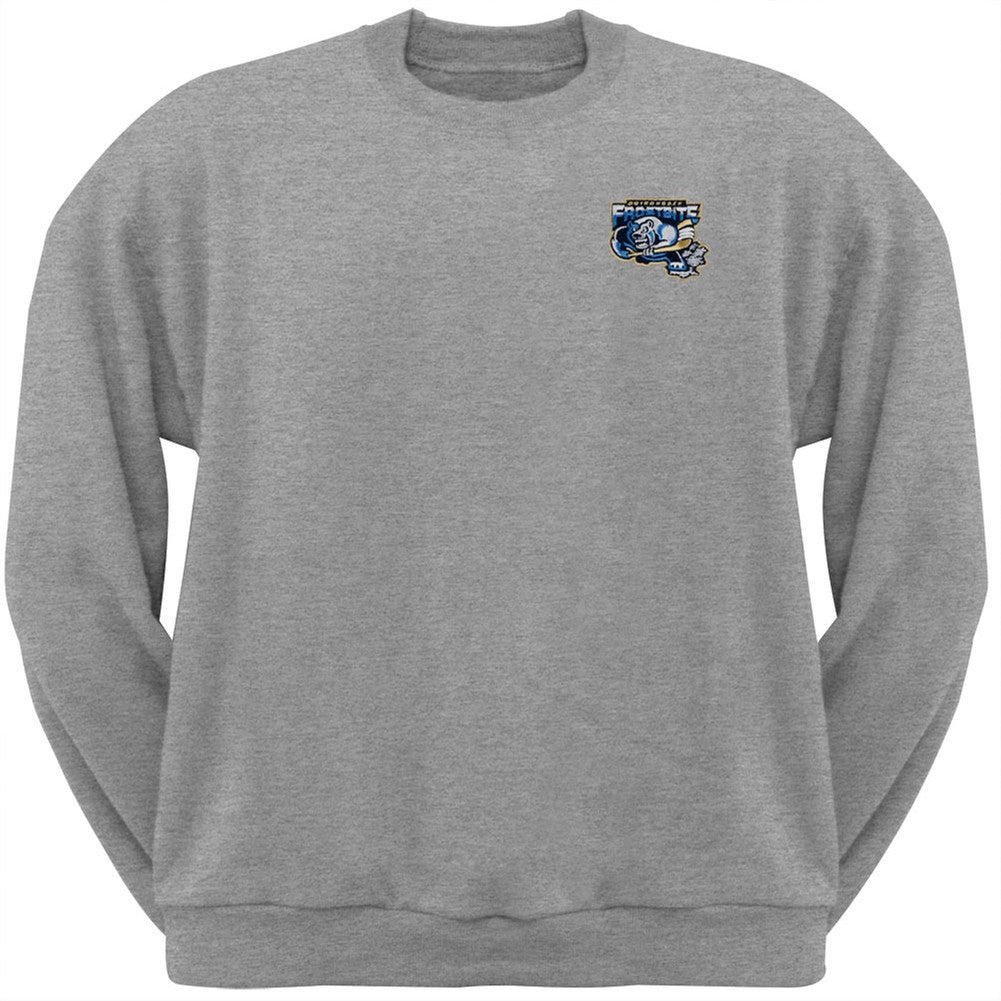 Adirondack Frostbite - Embroidered Logo Grey Youth Sweatshirt Youth Sweatshirts Adirondack Frostbite   