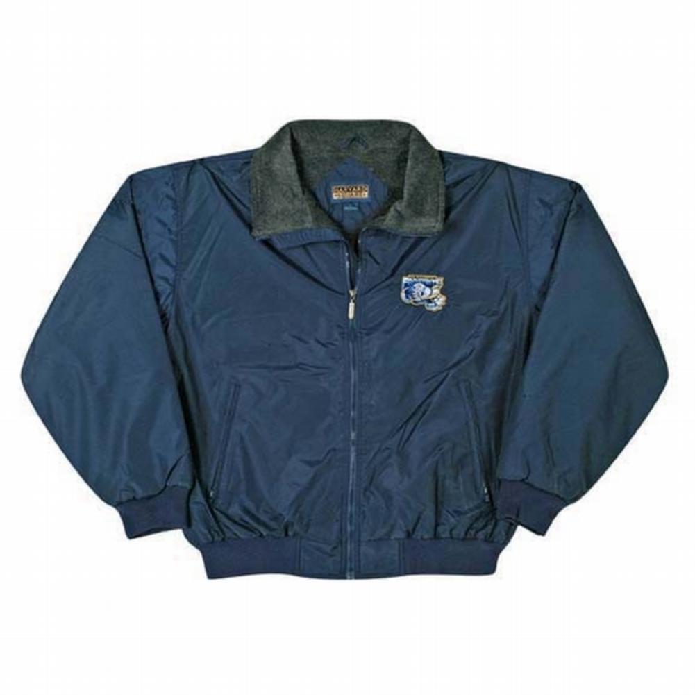 Richmond Riverdogs - Navy Logo Nylon Jacket W/ Fleece Men's Jackets Richmond Riverdogs   