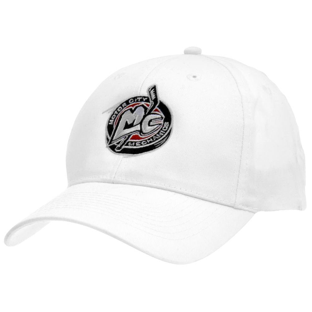 Motor City Mechanics Logo Cap - White Adjustable Baseball Caps Old Glory   