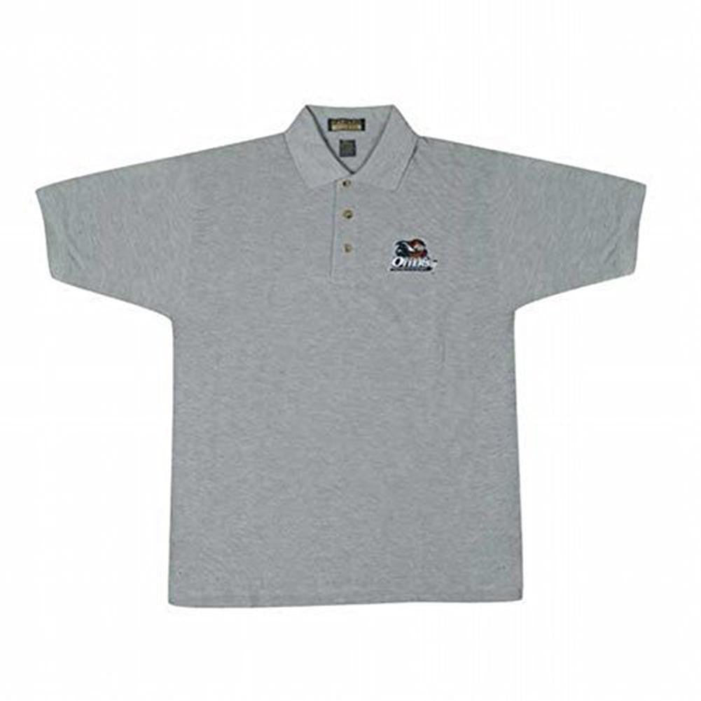 Missouri River Otters - Logo Polo Shirt Men's Polo Shirts Missouri River Otters 2XL Grey 