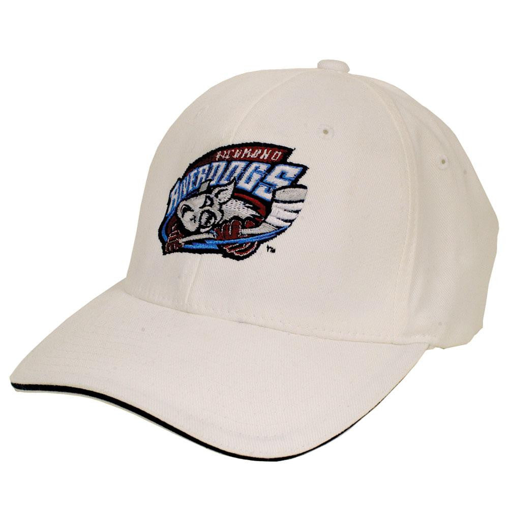 Richmond Riverdogs - Logo Adult Flexfit Baseball Cap Fitted Baseball Caps Richmond Riverdogs   