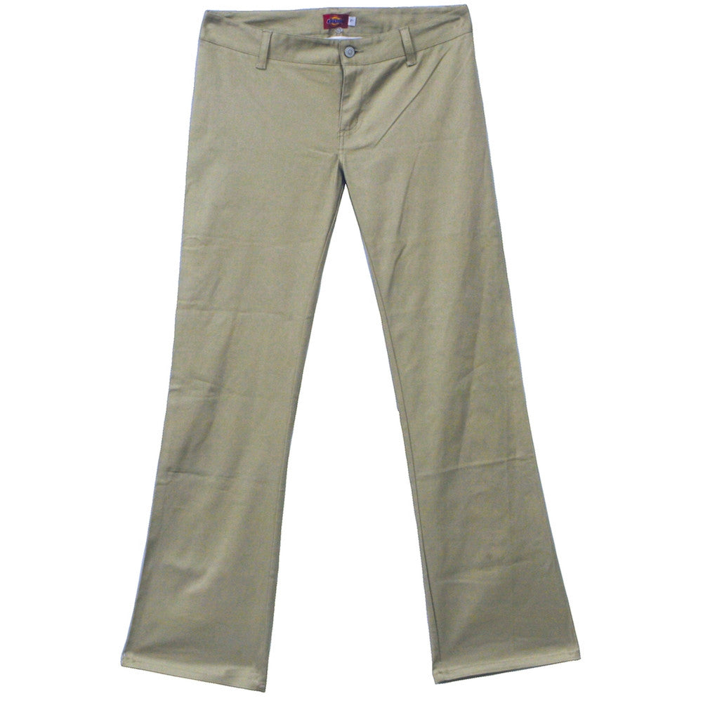 Dickies Girl - Khaki One Welt Juniors Pants Juniors Pants Dickies Girl 5 Dark Green 