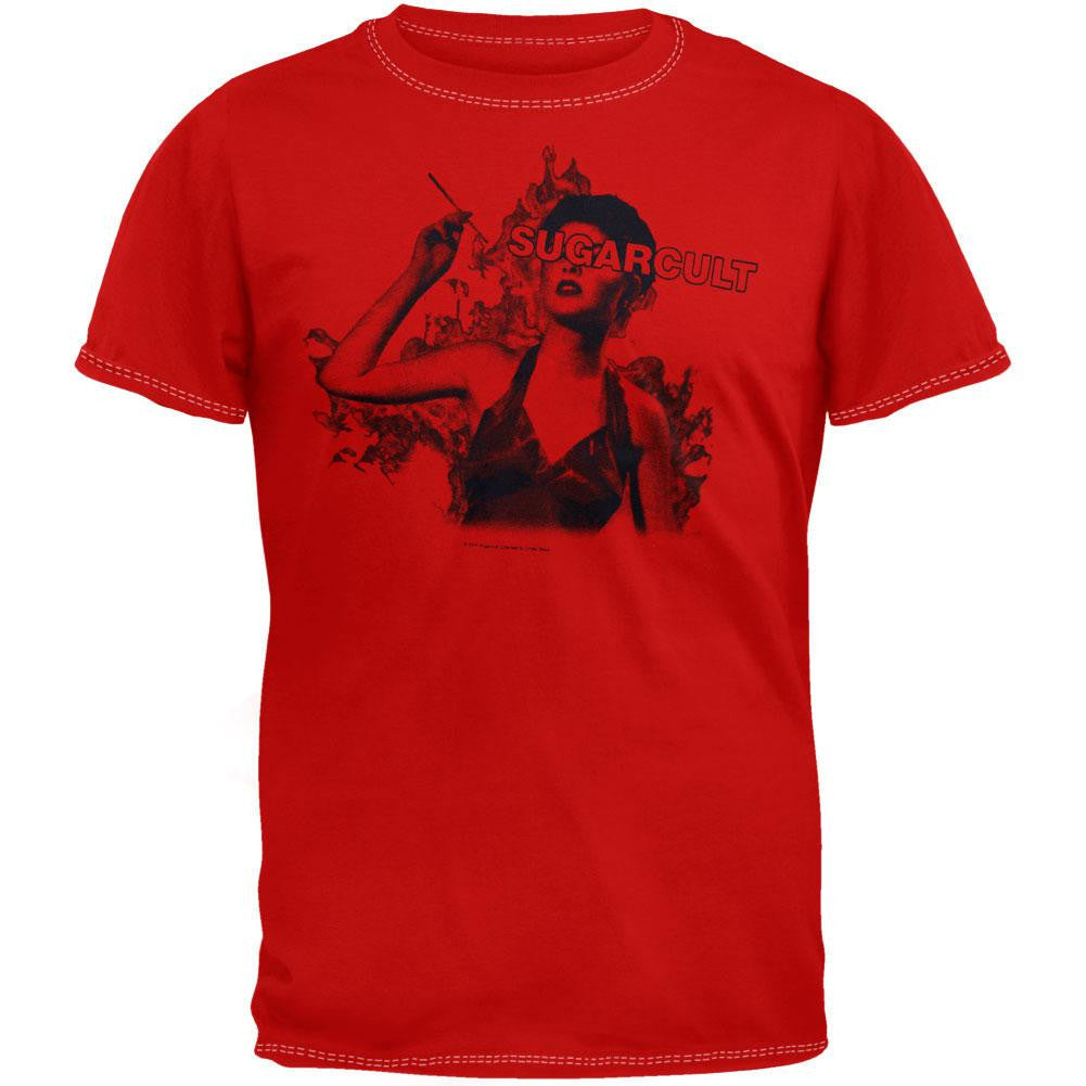 Sugarcult - Girl In Flames T-Shirt Men's T-Shirts Sugarcult   