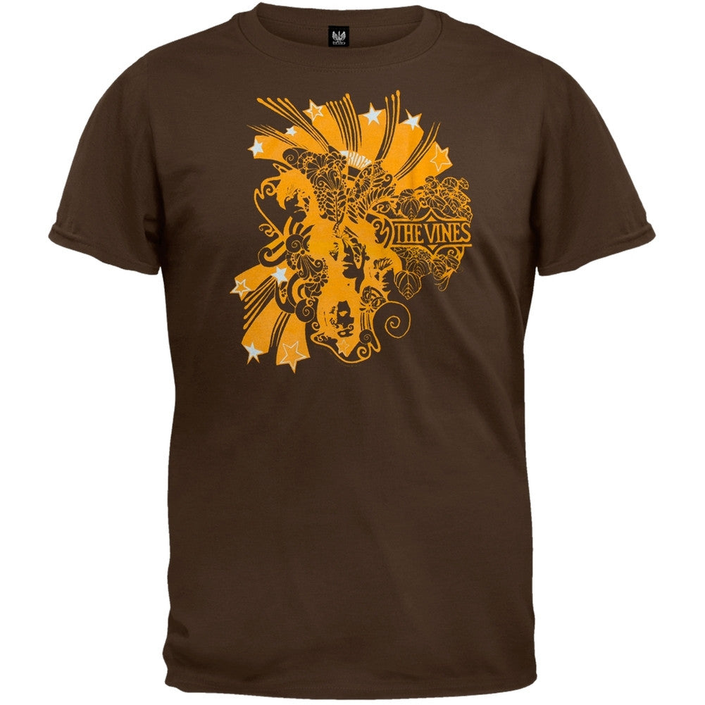 The Vines - The Ride Brown T-Shirt Men's T-Shirts Vines   