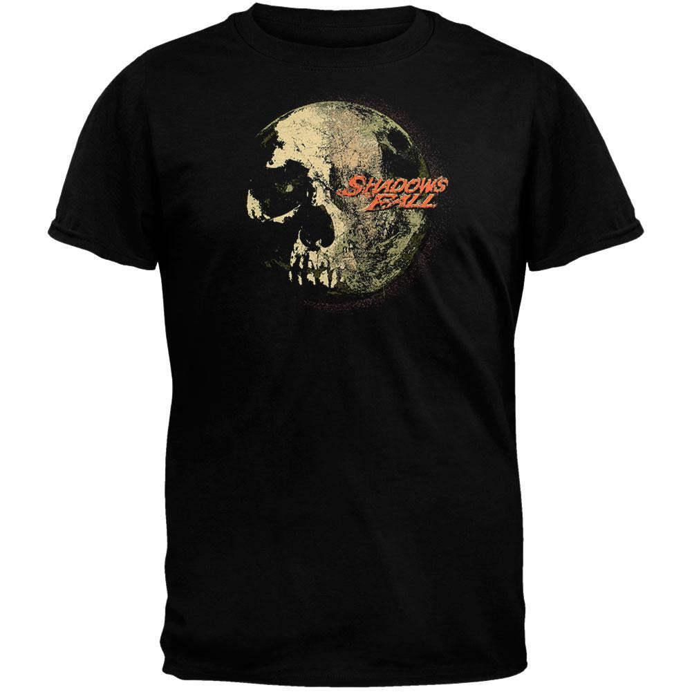 Shadows Fall - Skull Moon T-Shirt Men's T-Shirts Shadows Fall   