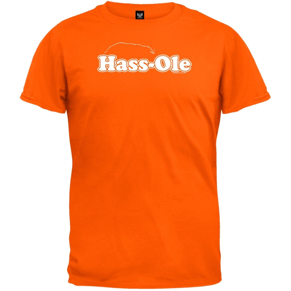 Hass-Ole T-Shirt Men's T-Shirts Parody MD Orange 