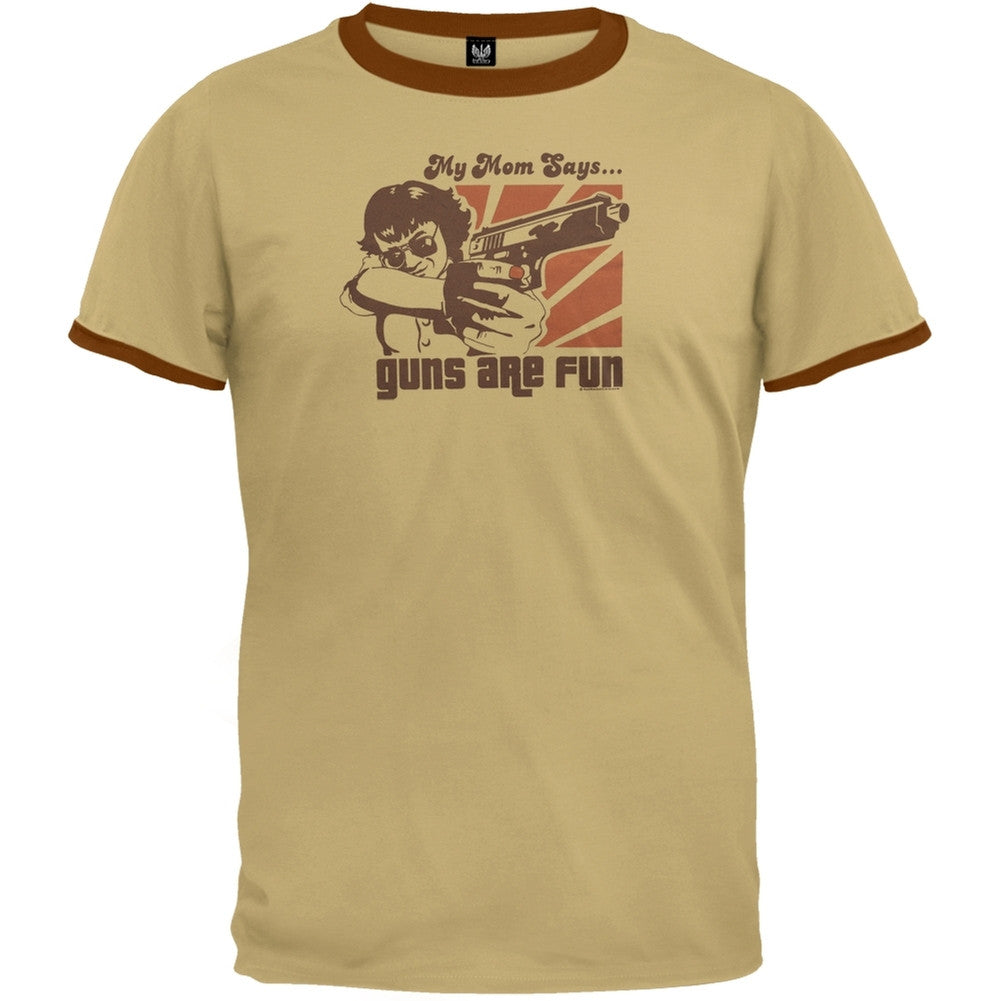 Guns Are Fun T-Shirt Men's T-Shirts Old Glory   