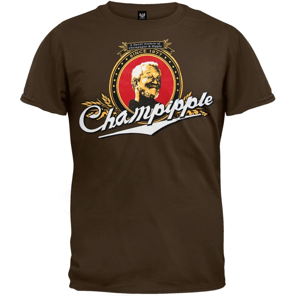 Sandford & Son - Champipple T-Shirt Men's T-Shirts Sanford & Son SM Brown 