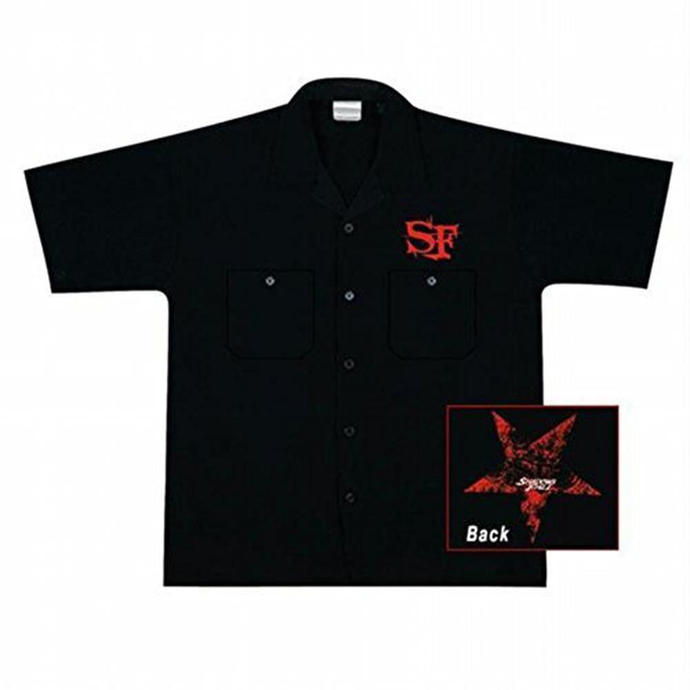 Shadows Fall - Big Star Workshirt Men's Work Shirts Shadows Fall MD Black 