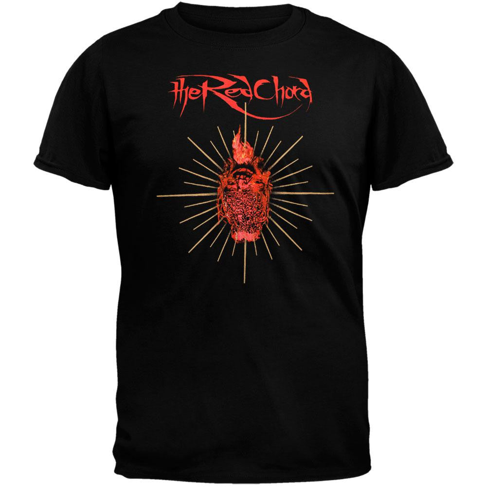 The Red Chord - Sacred Heart T-Shirt Men's T-Shirts The Red Chord SM Black 