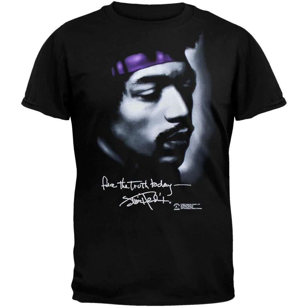 Jimi Hendrix - Headband T-Shirt Men's T-Shirts Jimi Hendrix SM Black 