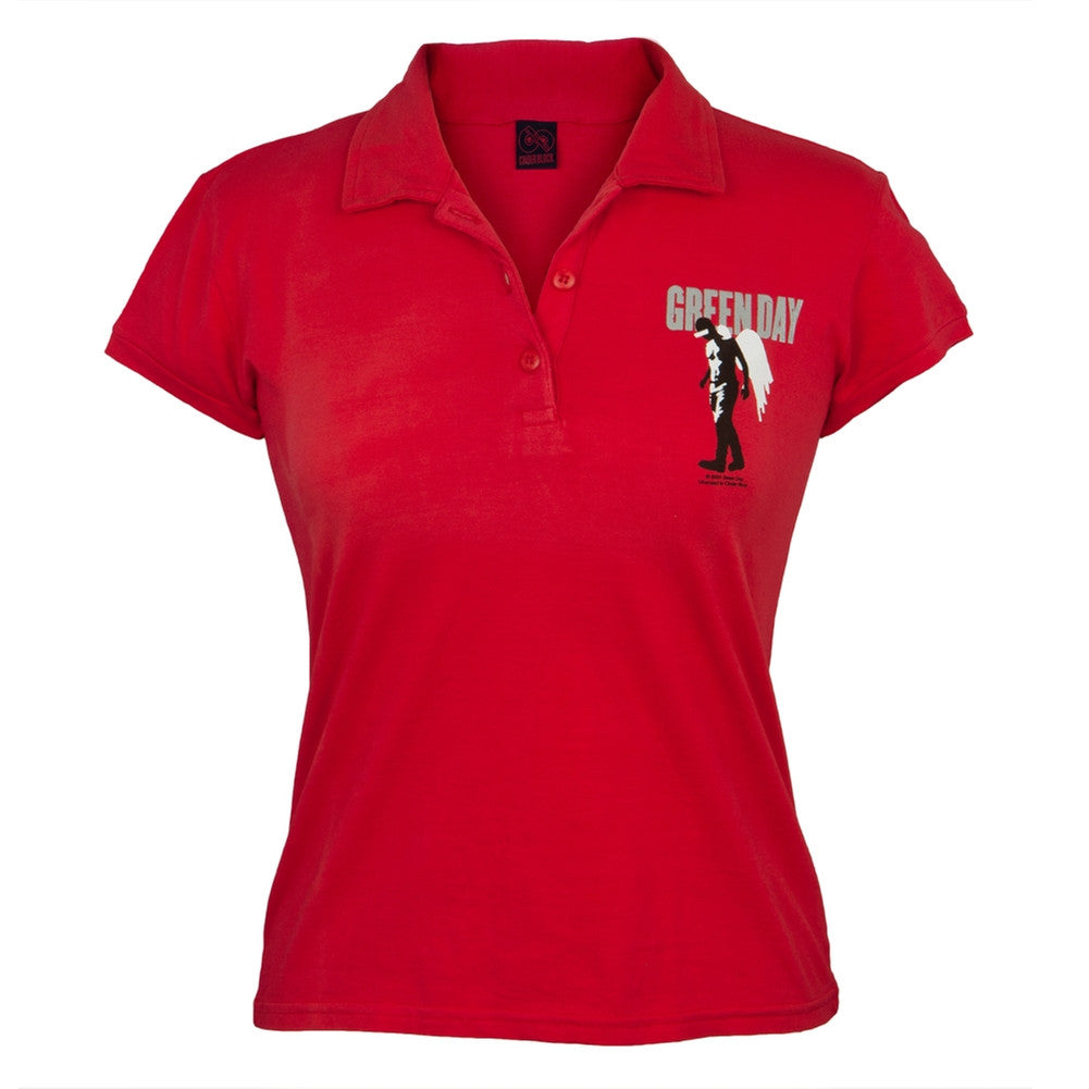Green Day - Jimmy Juniors Polo Shirt Juniors T-Shirts Green Day   