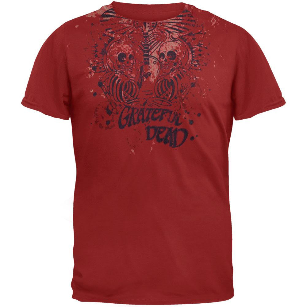 Grateful Dead - Skel Guitar Reversible T-Shirt Men's T-Shirts Grateful Dead   