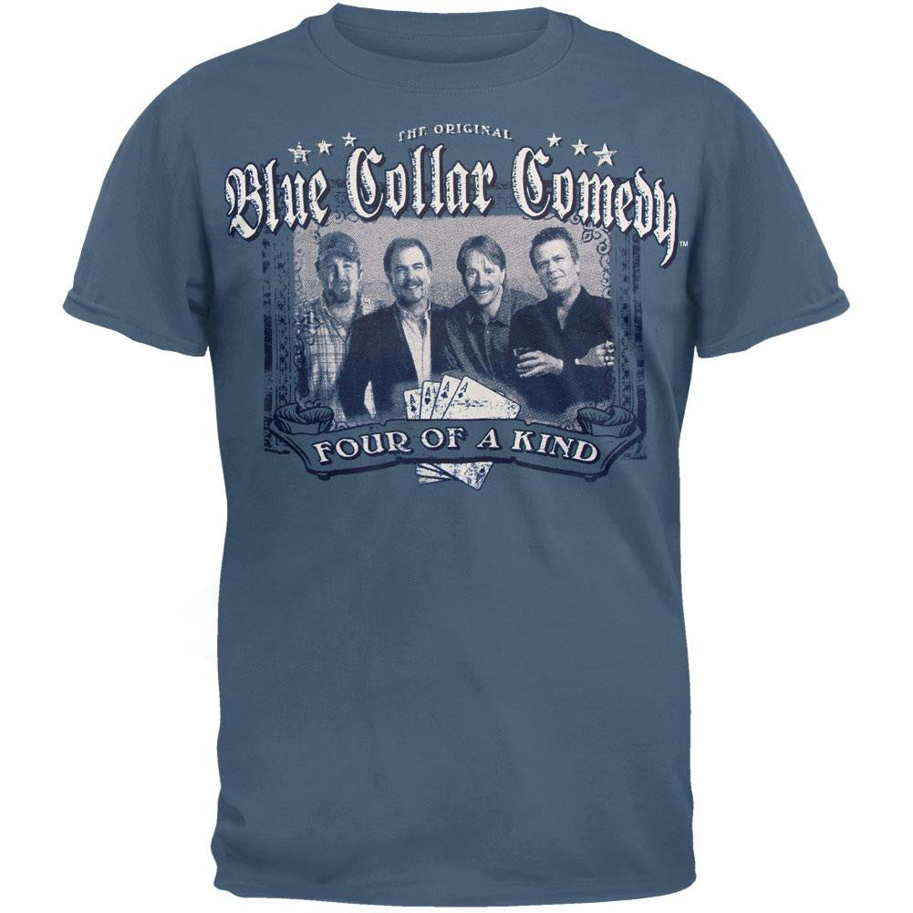 Blue Collar Tour - Four Of A Kind T-Shirt Men's T-Shirts Blue Collar Comedy   