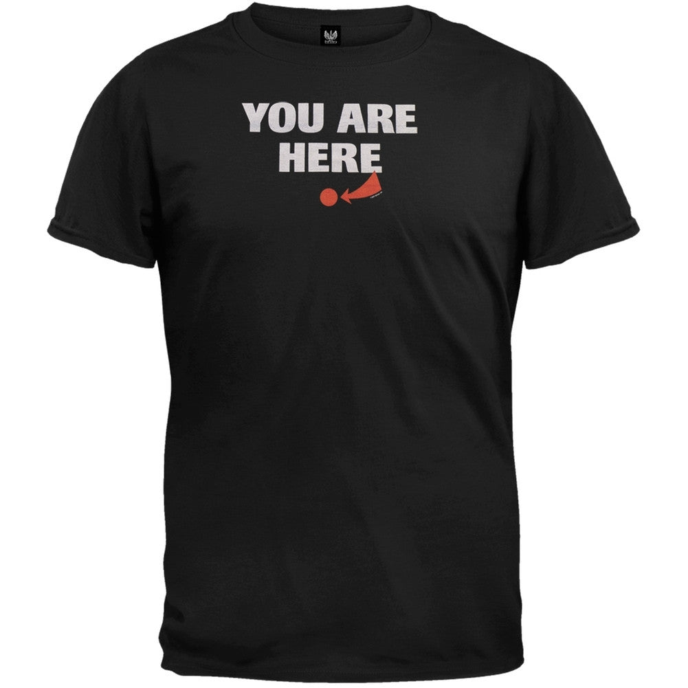 You Are Here T-Shirt Men's T-Shirts Old Glory   