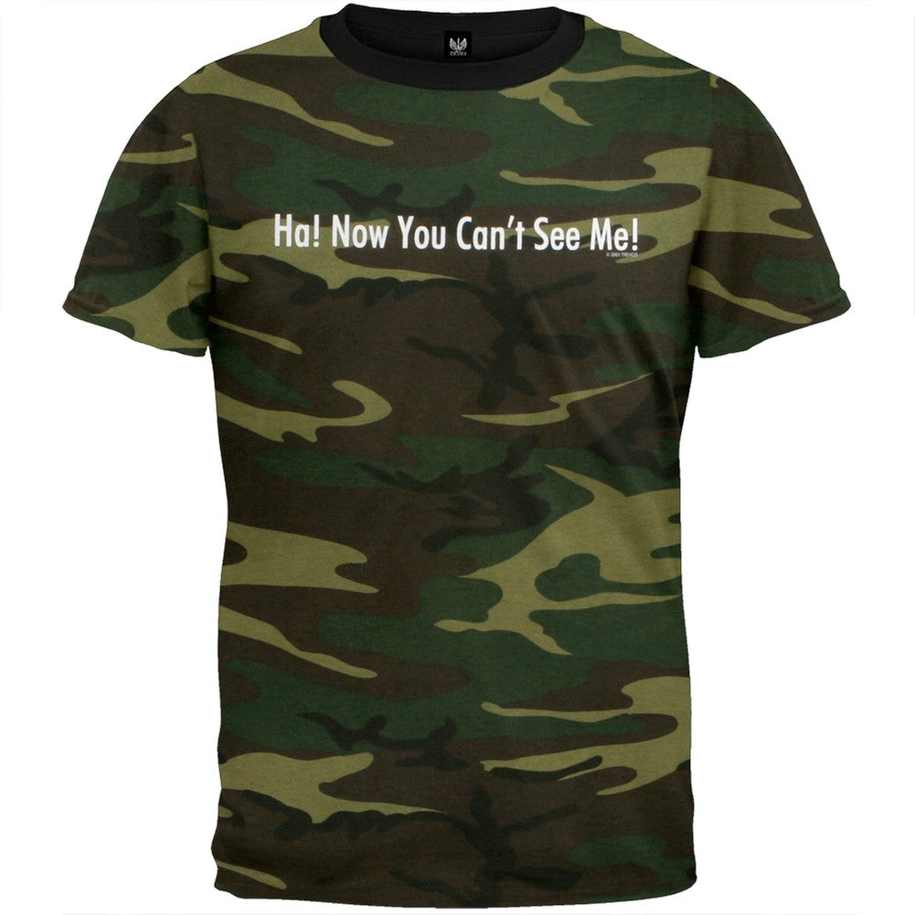 Ha Now You Can't See Me T-Shirt Men's T-Shirts Old Glory   