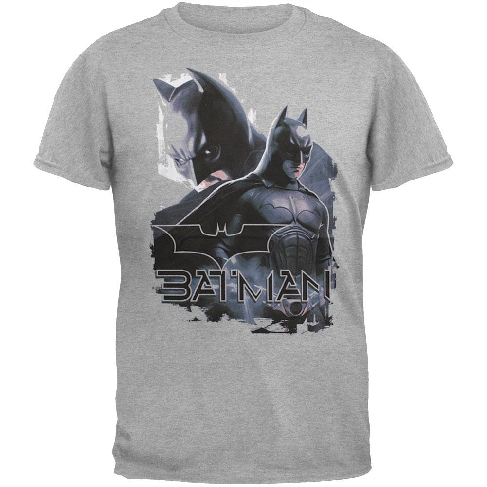 Batman - Techno Bat Youth T-Shirt Youth T-Shirts Batman XL Grey