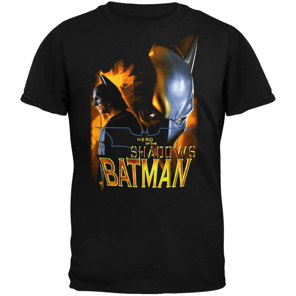 Batman - Hero Of Shadows Youth T-Shirt Youth T-Shirts Batman XL Black