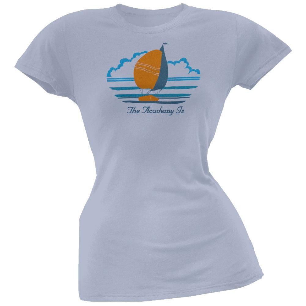 The Academy Is - Sailboat Juniors T-Shirt Juniors T-Shirts The Academy Is   