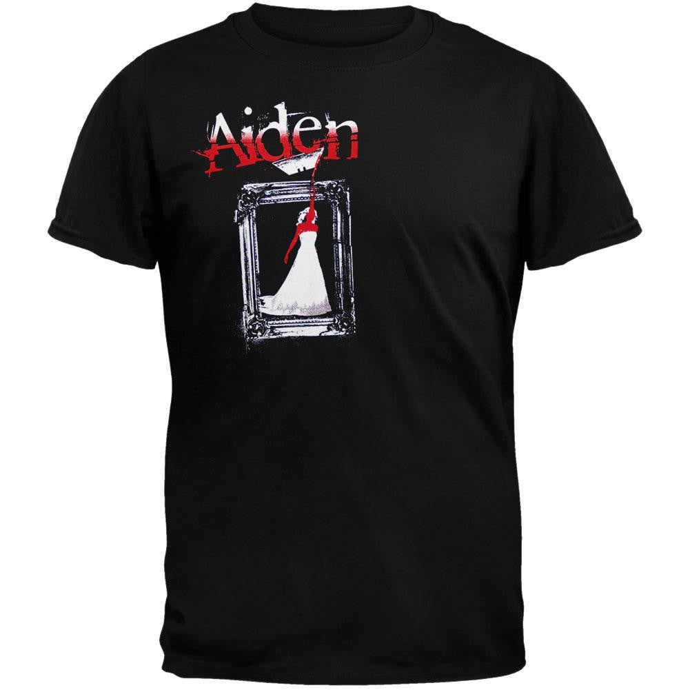 Aiden - Bloody Bride T-Shirt Men's T-Shirts Aiden SM Black 