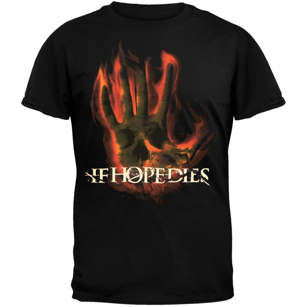 If Hope Dies - Hand Black T-Shirt Men's T-Shirts If Hope Dies   