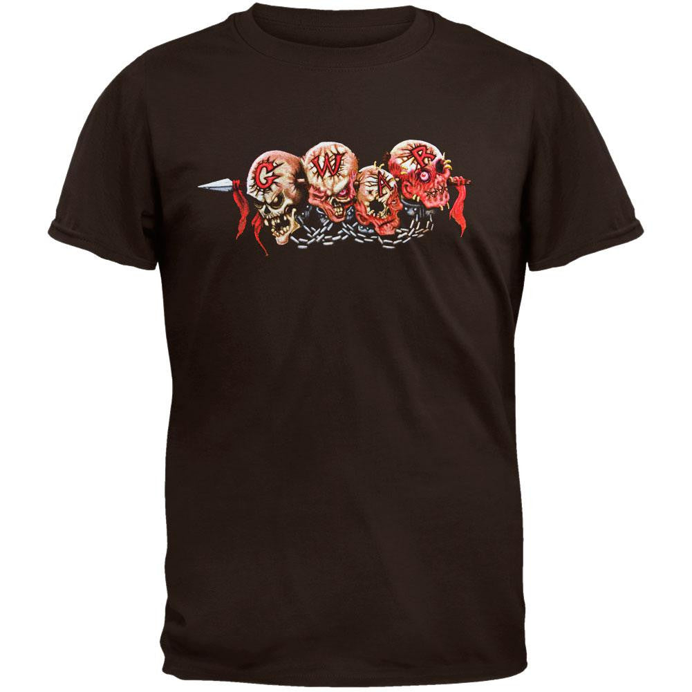 GWAR - Skulls T-Shirt Men's T-Shirts GWAR   