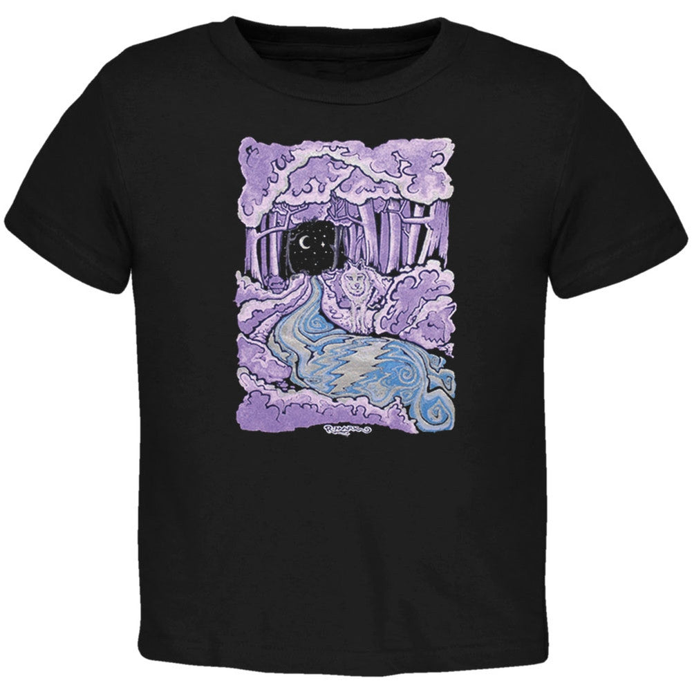 Grateful Dead - Wolf Stream Toddler T-Shirt Toddler T-Shirts Grateful Dead   