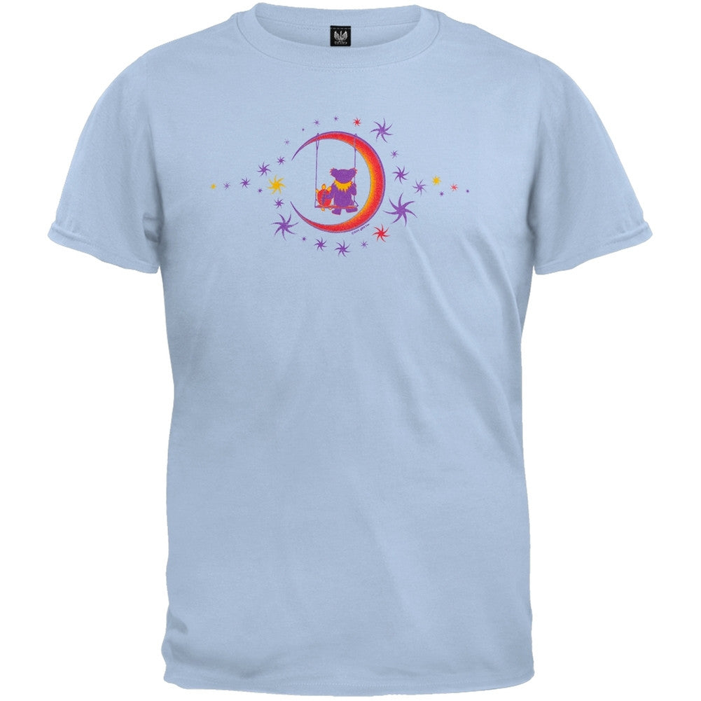 Grateful Dead - Moon Swing Light Blue Youth T-Shirt Youth T-Shirts Grateful Dead   