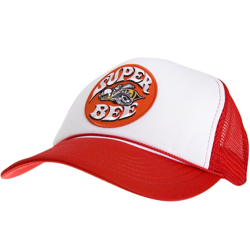 Dodge - Super Bee Circle Trucker Cap Trucker Caps Old Glory   