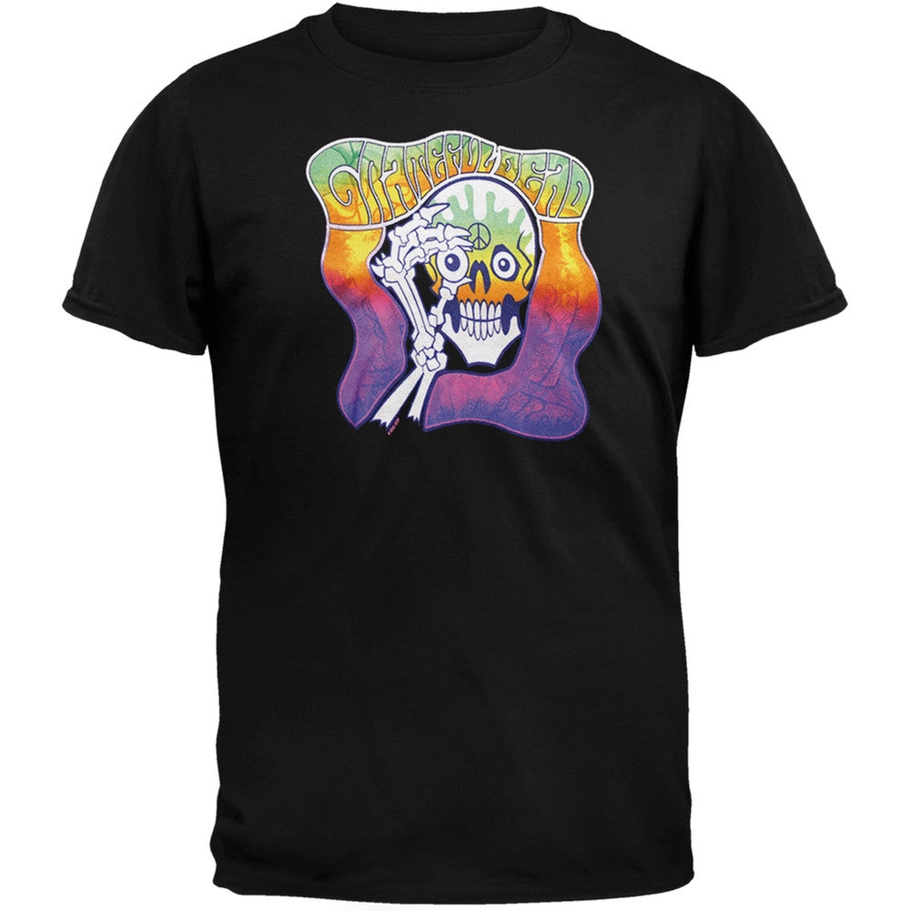 Grateful Dead - Groovy Skull T-Shirt Men's T-Shirts Grateful Dead LG Black 