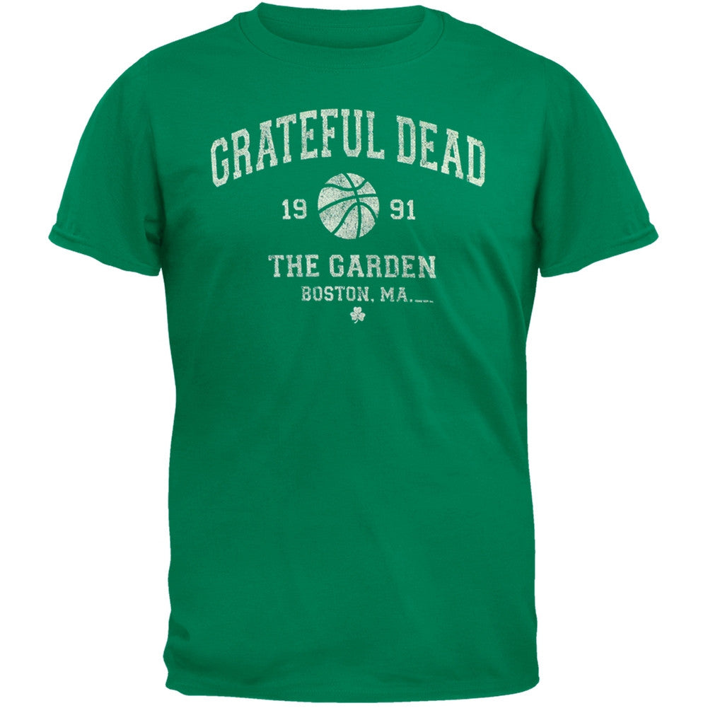 Grateful Dead - Boston Garden '91 T-Shirt Men's T-Shirts Grateful Dead MD Green