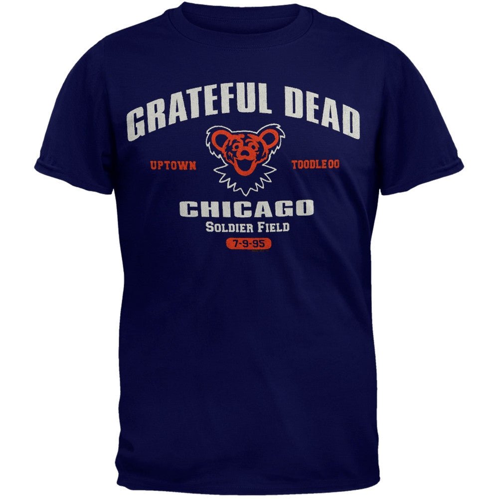 Grateful Dead - Chicago '95 T-Shirt Men's T-Shirts Grateful Dead MD Dark Blue 